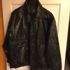 Men’s Leather Coat